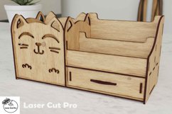 Desktop organizer, Jewelry Organizer with drawer Product Image 4