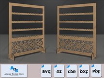 Jewelry Organizer Bundle - Hanging Display Set Wood Stands Product Image 3