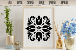 Stencil Floral Mandala Product Image 3