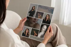 Stacked Photo Collage Editable Canva Template Product Image 3