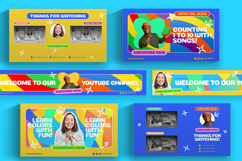 Child Education Youtube Thumbnail &amp; Canva Template Product Image 3