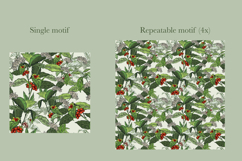 Rainforest jungle pattern with parrots Product Image 3