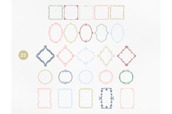 Hand-Drawn Vintage Frames Clipart | 25 PNG SVG EPS Product Image 3