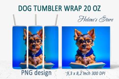 Dog tumbler wrap | Tumbler sublimation| 20oz tumbler bundles Product Image 4