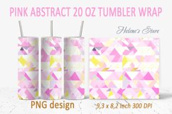 Pink tumbler wrap | Tumbler sublimation | 20 oz tumbler |PNG Product Image 1