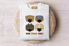 Cute Dog Lover Quotes Sublimation Tee Design Product Image 7