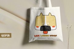 Cute Dog Lover Quotes Sublimation Tee Design Product Image 4