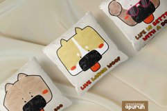 Cute Dog Lover Quotes Sublimation Tee Design Product Image 2