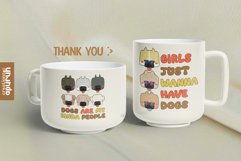 Cute Dog Lover Quotes Sublimation Tee Design Product Image 5