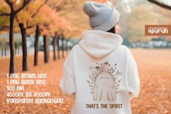 Cute Ghost Floral Pun Funny Quotes Sublimation 03 Product Image 2