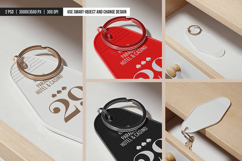 Drawer Scene Keychain Mockup Product Image 3