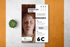 4 Minimal Flyer Layouts Product Image 2