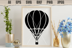 Stencil Hot Air Balloon Product Image 3