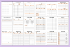 Editable 2025-2026 Budget Planner, Product Image 3