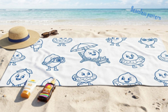 Whimsical Citrus Summer Lemon Clipart 24 Hand-Drawn Product Image 3