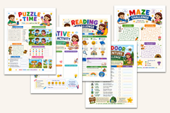 Screen Time Workbook for kids KDP Interior Product Image 3