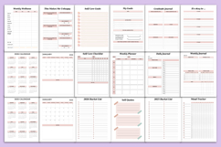 2025-2026 Self-Care Planner Product Image 3