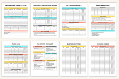 Tax Binder kdp interior Product Image 3