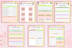 Self-Love Workbook Canva Product Image 3