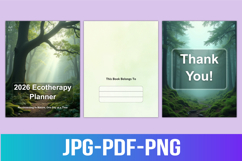 2026 Ecotherapy Planner Product Image 3