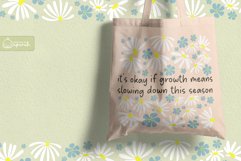 Boho Floral Quotes Sublimation Product Image 3