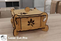 Jewelry Storage laser cut Box Svg Ai Eps PDF dxf files Product Image 3