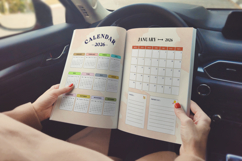 2026 Family Scheduling Planner Product Image 2