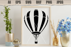 Stencil Hot Air Balloon Product Image 3