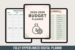 Digital 2025-2026 Budget Planner Product Image 3