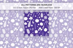 Elegant Botanical Floral Silhouettes Product Image 3