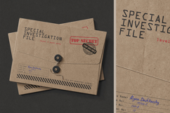 Kraft String-Tie Folder Mockup Product Image 3