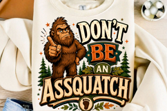 Funny Bigfoot Sarcastic PNG Product Image 1