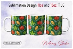 6 Inflated 3D Puffy Halloween Patterns for 11oz - 15oz MUG Product Image 6