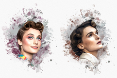 Retro Digital Art Print Photo Effect Product Image 7