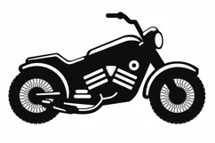 Motorcycle svg, motorbike svg, bike svg, Cricut, Silhouette Product Image 3