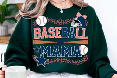 Baseball Mama Heart Png Product Image 1