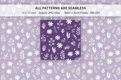 Playful Floral Seamless Patterns Collection Product Image 3