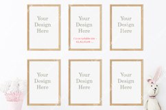 Kids Frame mockup, Poster Mockup, Mockup in interior Product Image 1