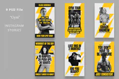Fitness Gym Instagram story Canva Template Product Image 3