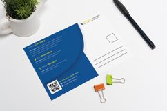 Blue Marketing Postcard Product Image 2