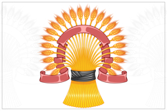 Greek Amphora with Sheaf of Wheat Product Image 3