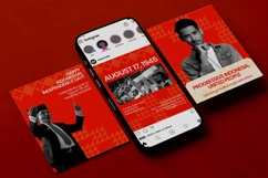 Indonesian Independence Day Instagram Carousel &amp; Canva Product Image 3