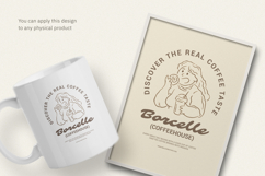 Coffeehouse Logo Canva &amp; Illustrator Template Product Image 3