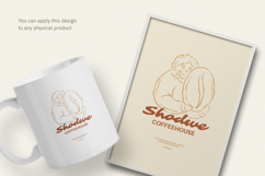 Coffee Hug T-Shirt, Editable Canva &amp; Illustrator Template Product Image 3