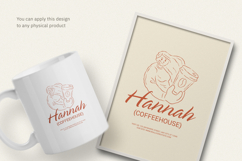 Coffeehouse T-shirt Canva &amp; Illustrator Template Product Image 3