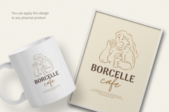 Cafe &amp; Bakery T-shirt Canva &amp; Illustrator Template Product Image 3
