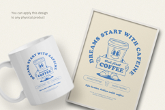 Funny Coffee Quote T-Shirt Editable Product Image 3