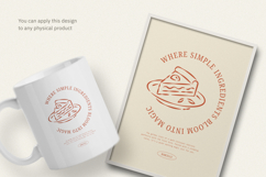 Cake T-Shirt Design, Editable Canva &amp; Illustrator Template Product Image 3