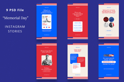 Meita - Memorial Day Instagram Story &amp; Canva Template Product Image 3