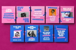 Mental Health Day Instagram Carousel &amp; Canva Template Product Image 3